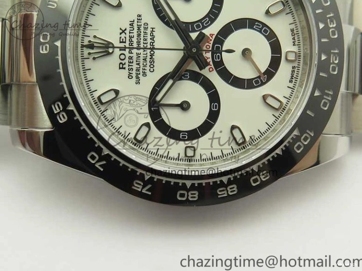 Clone Edition Best V2 A4130 1:1 Daytona Bracelet White 116500 And ARF Super 904L Case SS Dial 0524